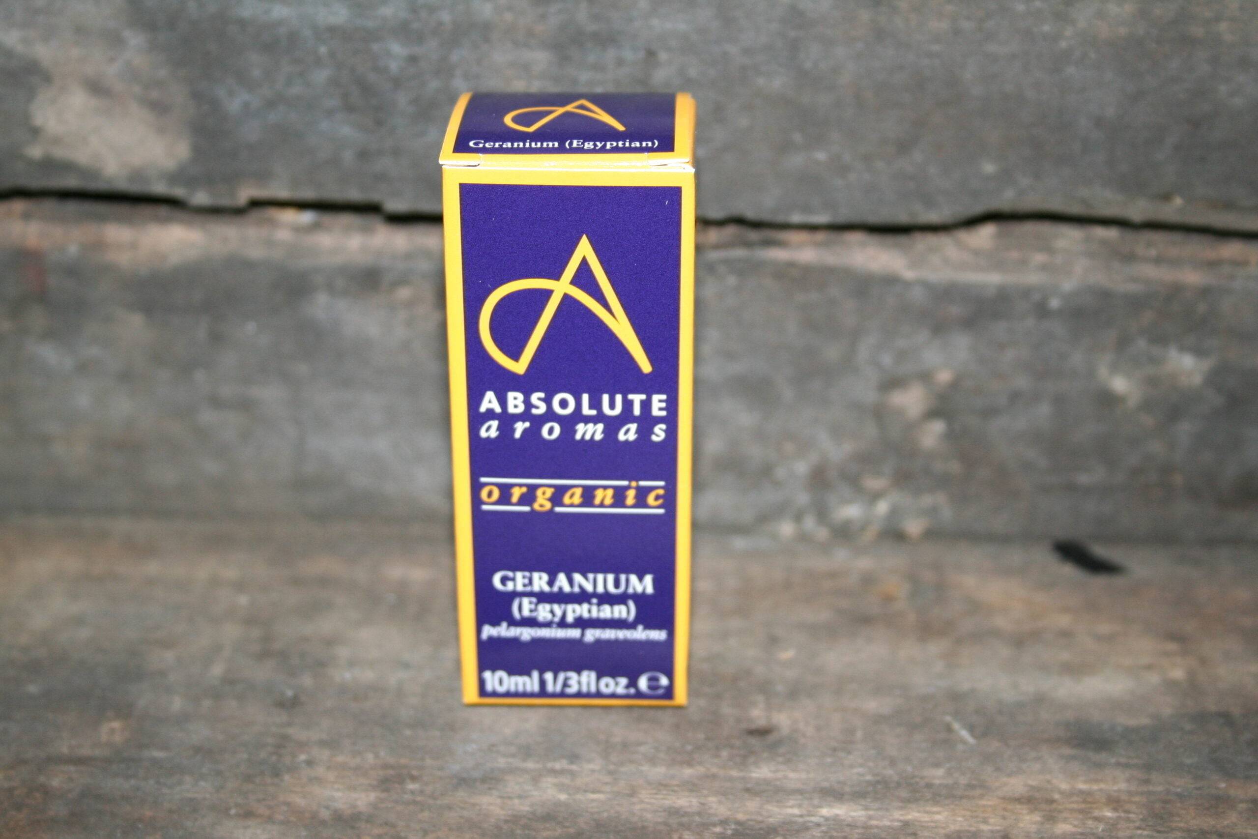 Absolute aromas organic geranium