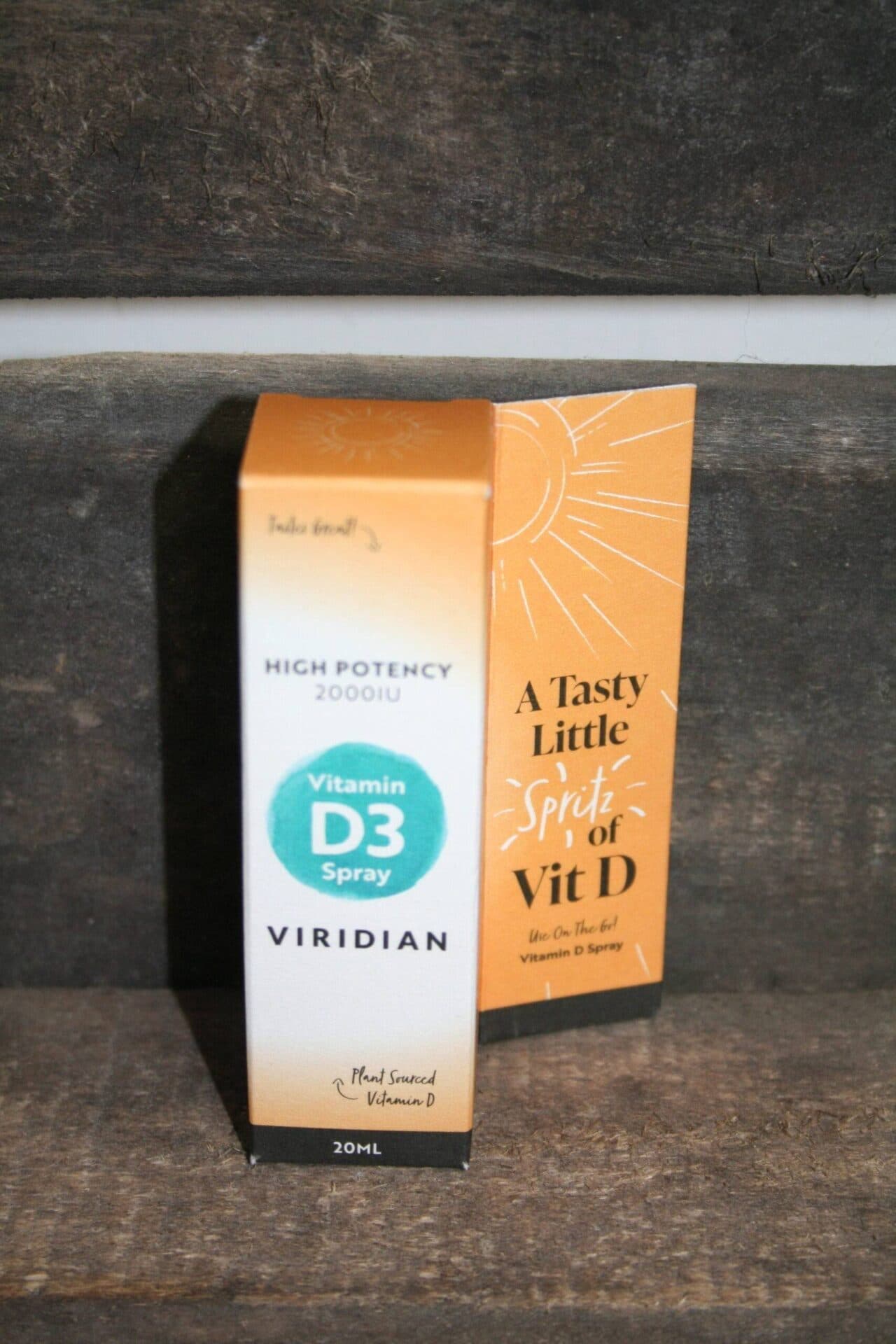 Viridian high potency 2000IU vitamin D3 spray