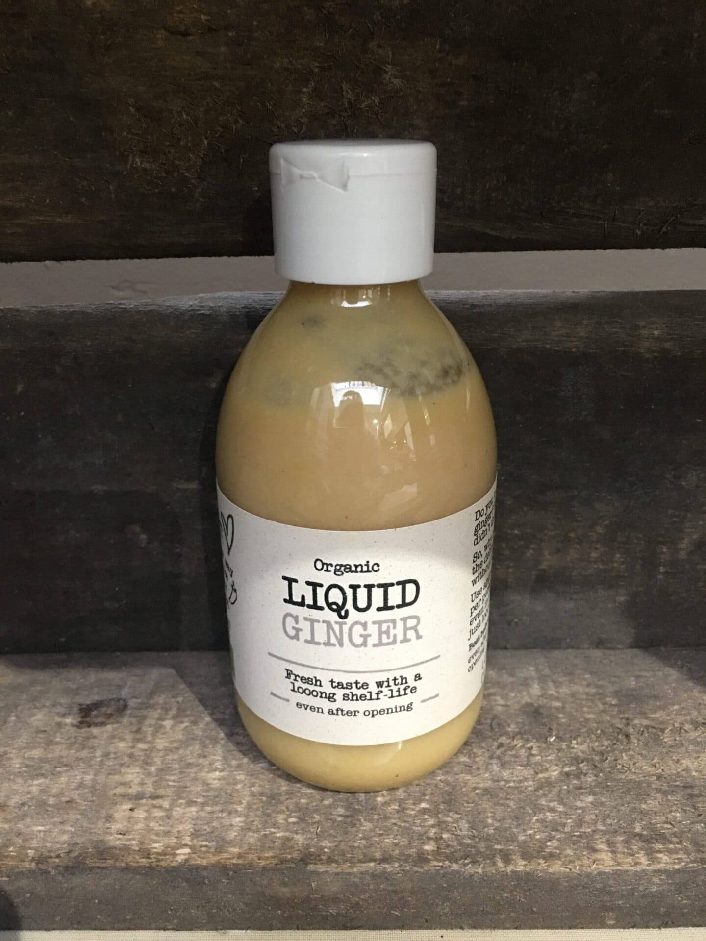Organic liquid ginger