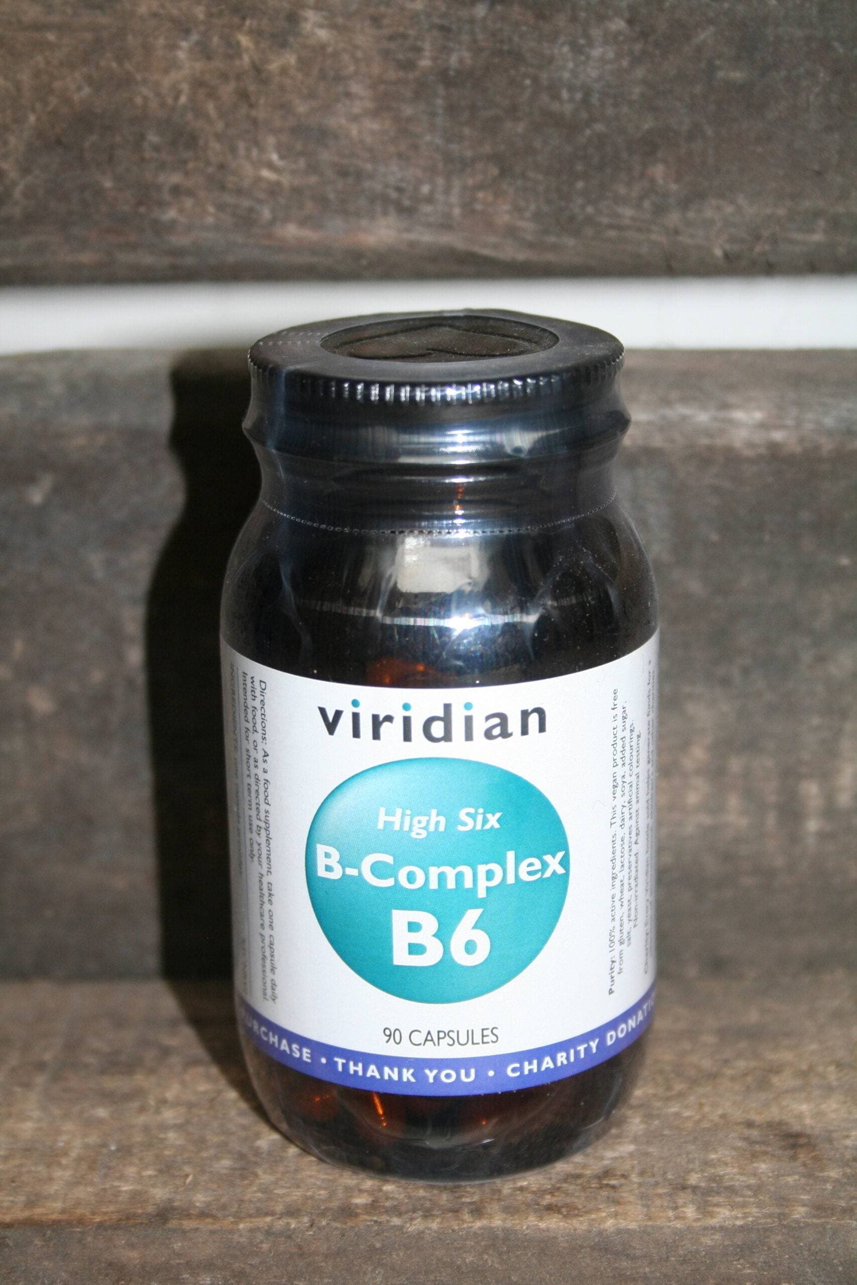 Viridian high six b-complex B6