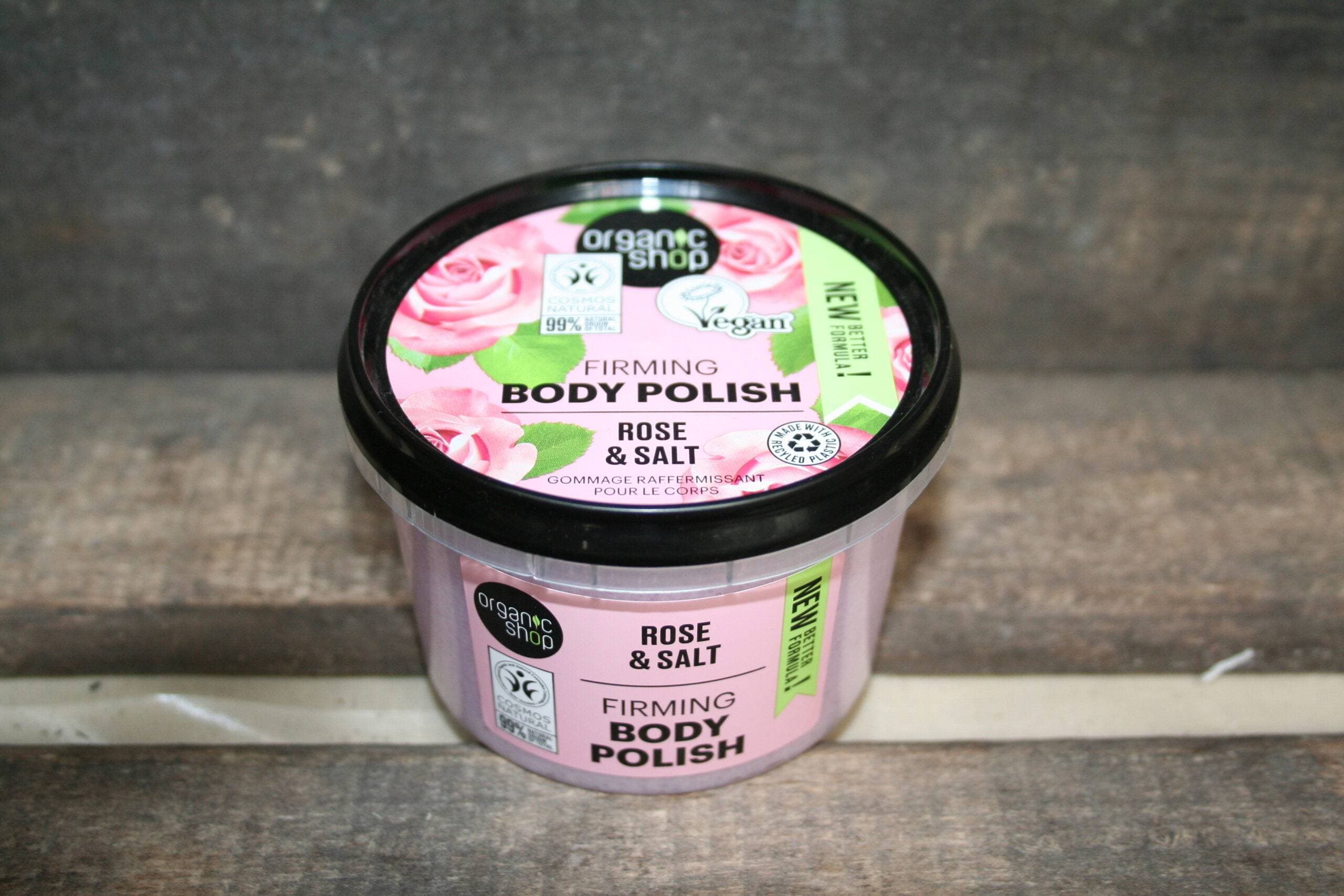 Organic Shop Firming Body Polish rose & salt