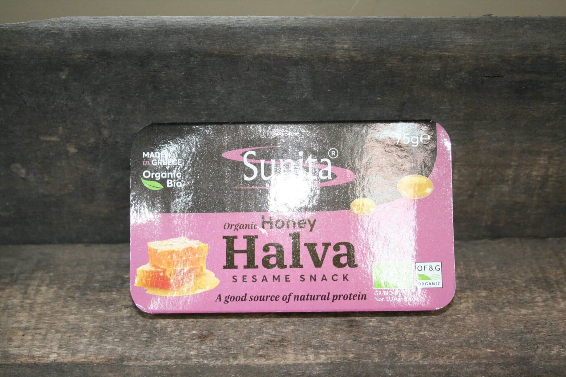 Sunita organic honey halva sesame snack