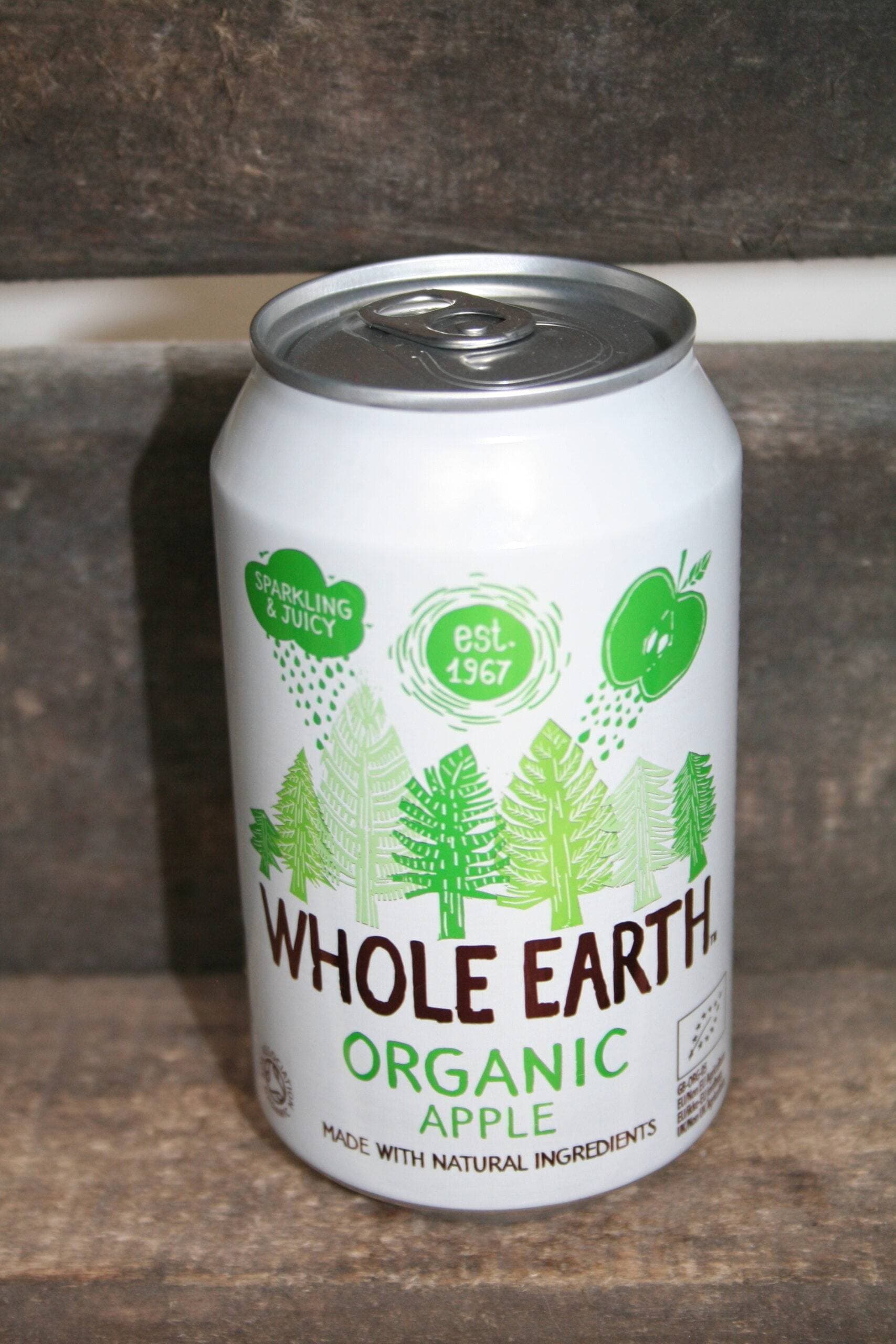Whole Earth organic apple drink