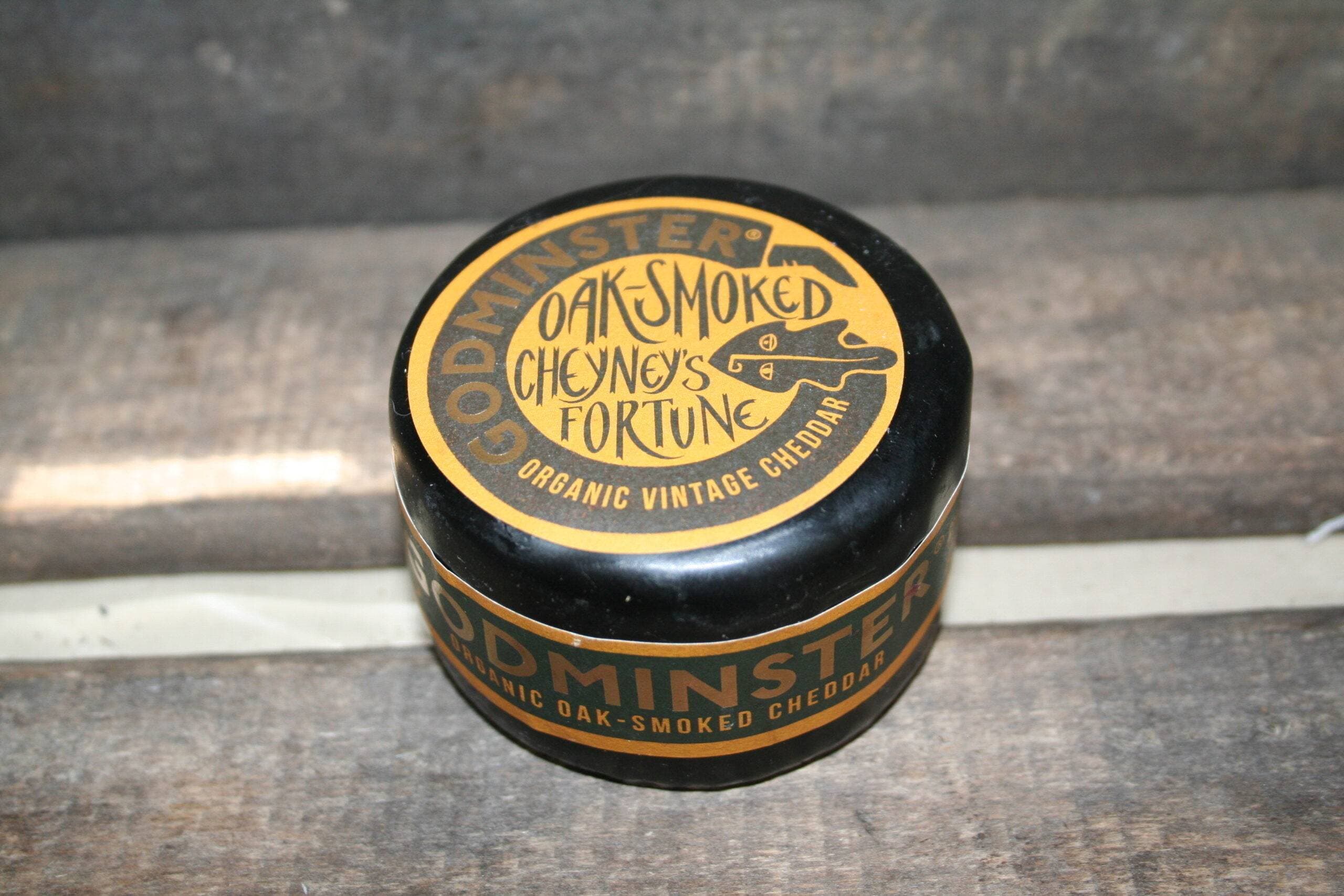 Godminster oak smoked cheyneys fortune vintage cheddar
