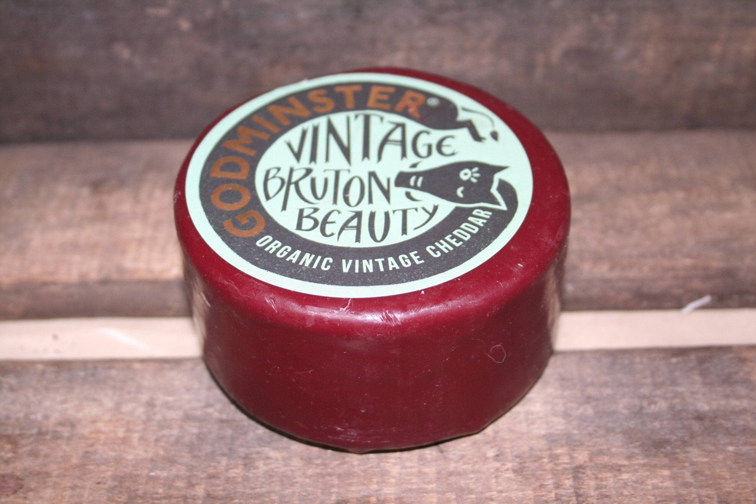 Godminster vintage Bruton Beauty organic vintage cheddar