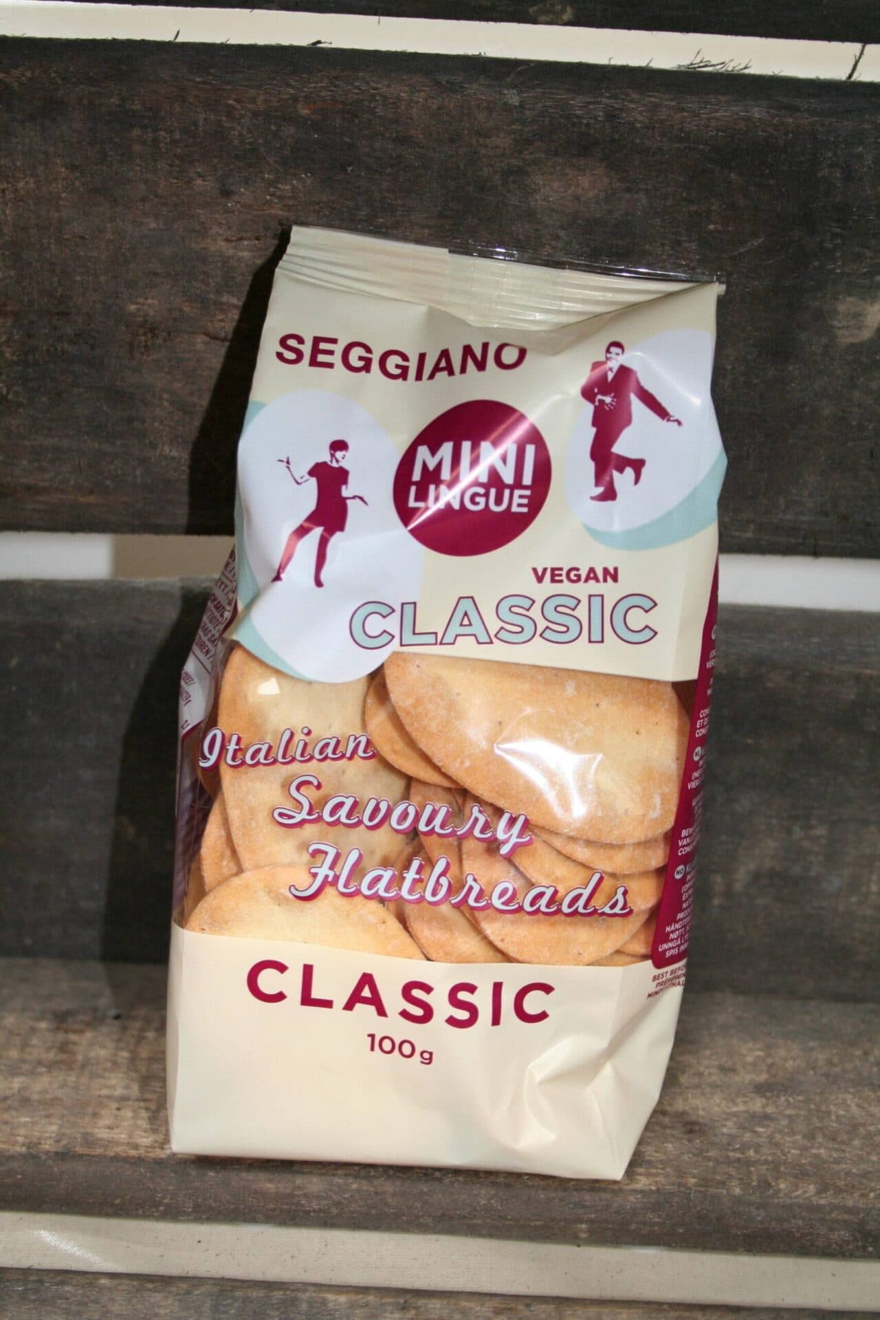 Seggiano vegan classic Italian savoury flatbreads classic