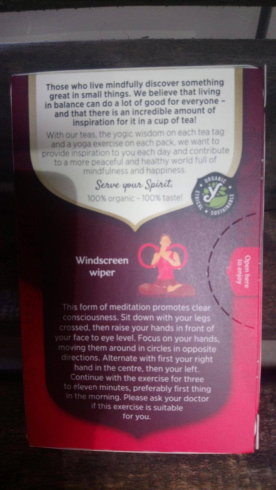 yogi tea organic mental clarity (17 teabags)