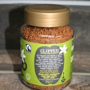 Clipper organic decaf coffee