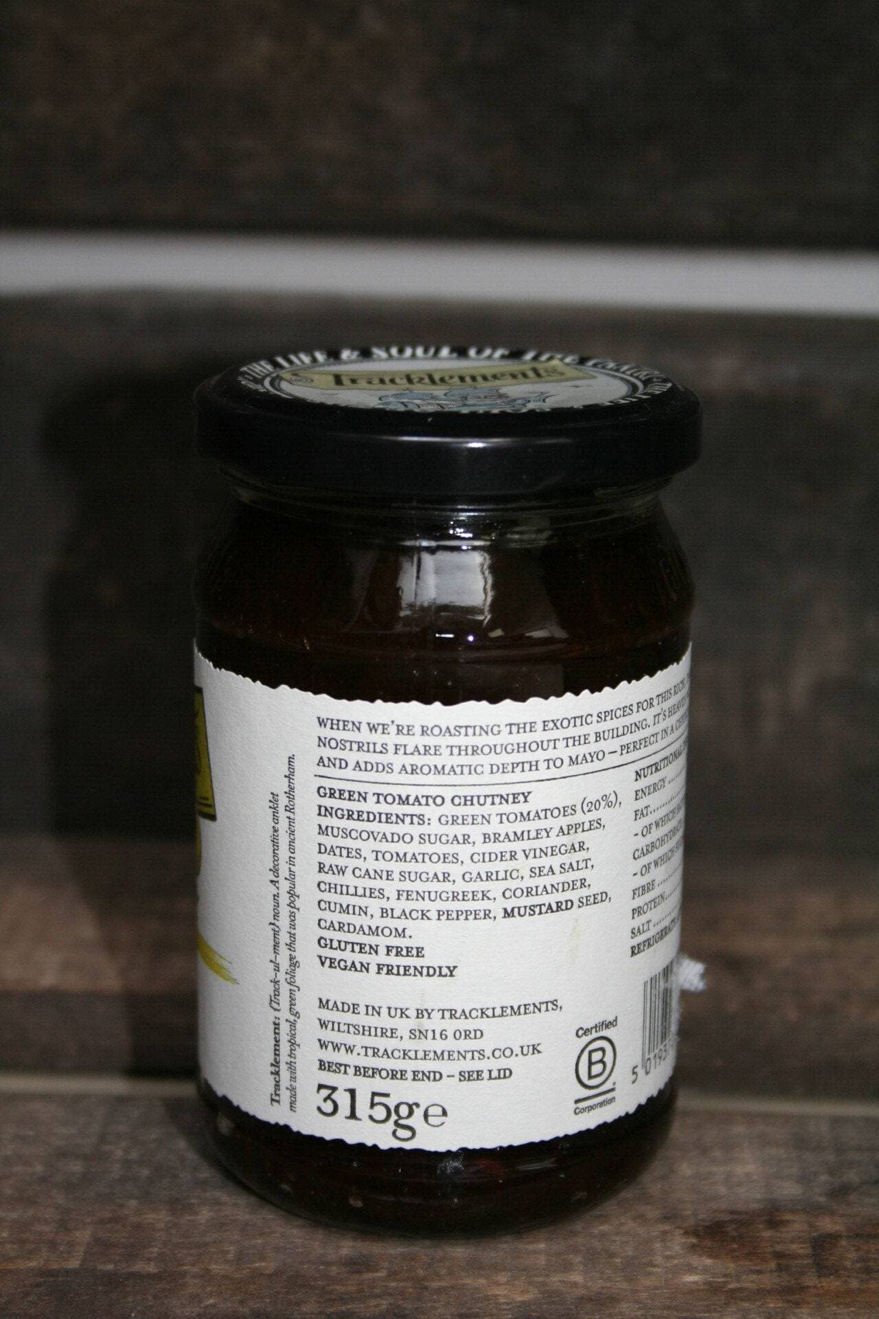 Tracklement green tomato chutney