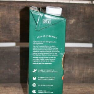 Plenish organic almond milk