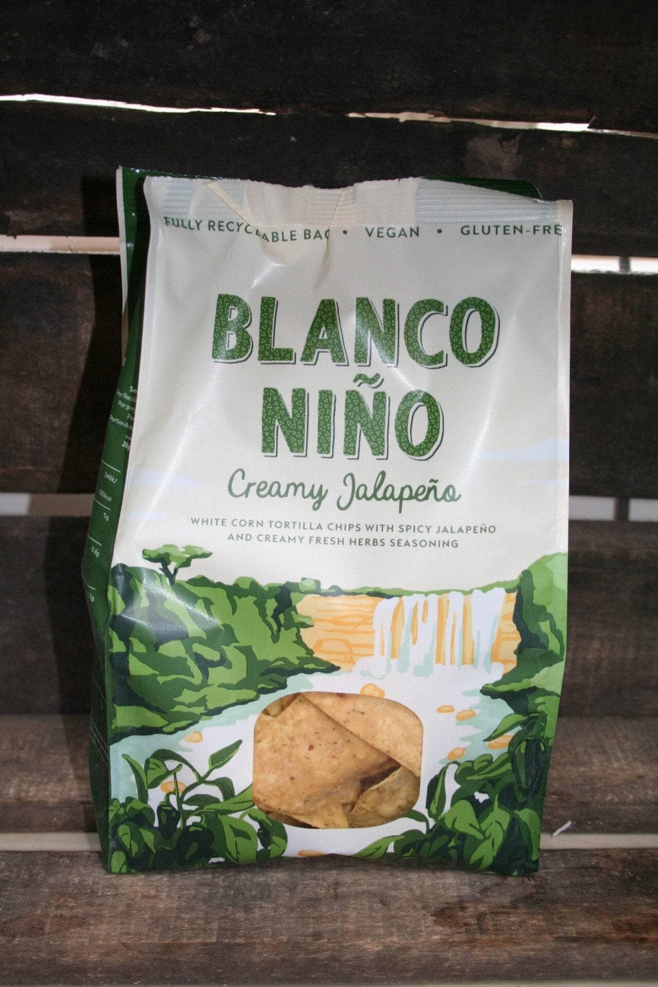 Blanco nino creamy jalapeno tortilla chips