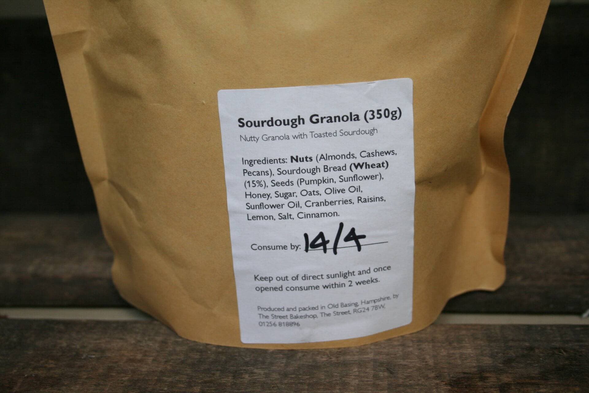 Street bakeshop granola