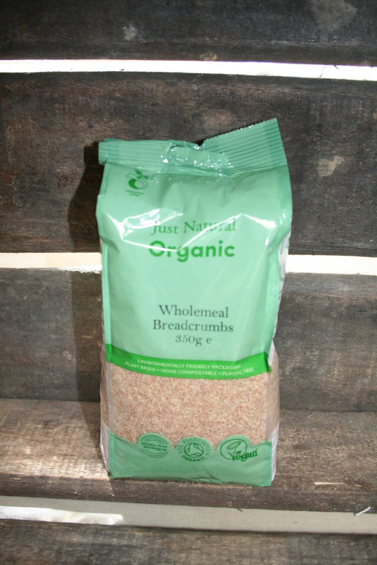 Just natural organic wholemeal breadcrumbs