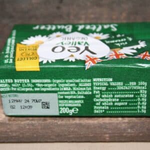 Yeo valley salted butter