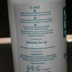 Salt of the earth deodorant refill