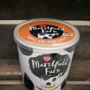 Marshfield honey and ginger icecream