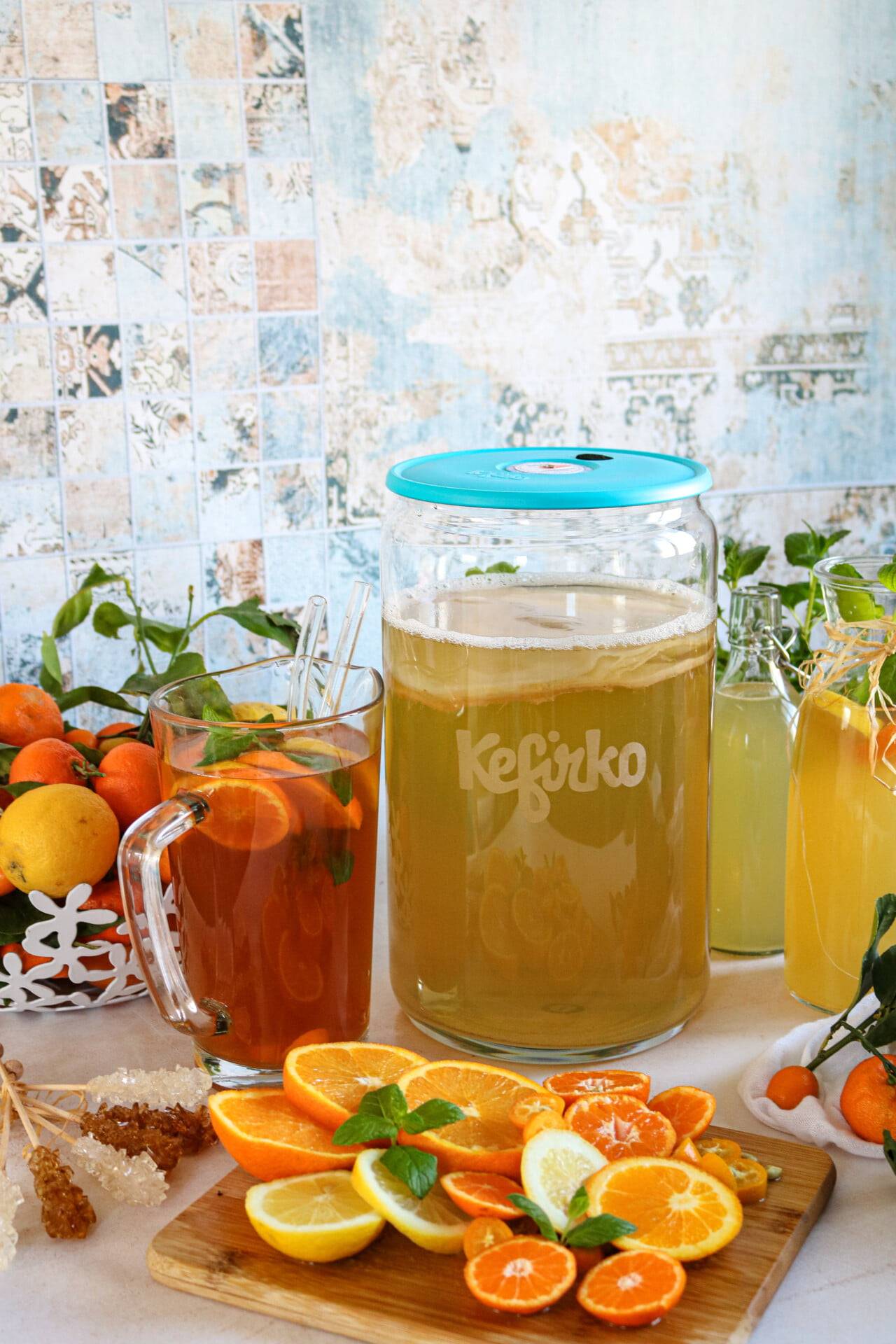 kefirko kombucha jar