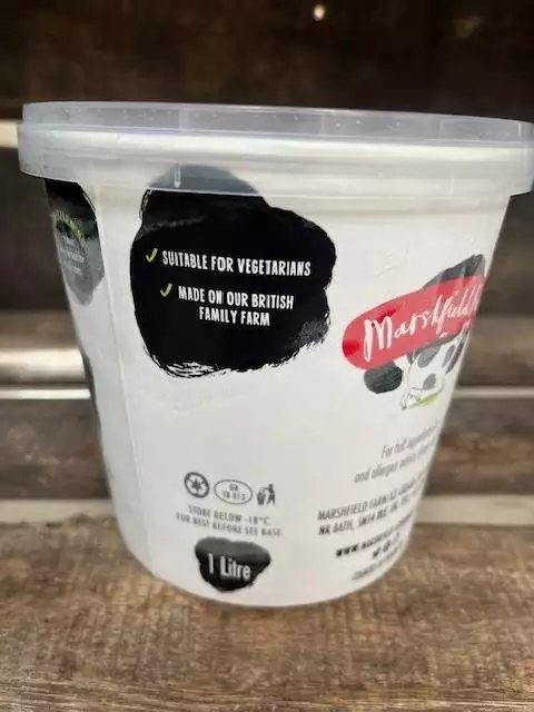 marshfield chocoholic heaven ice cream (1l)