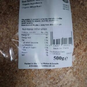 organically speaking organic brown basmati rice (500g)