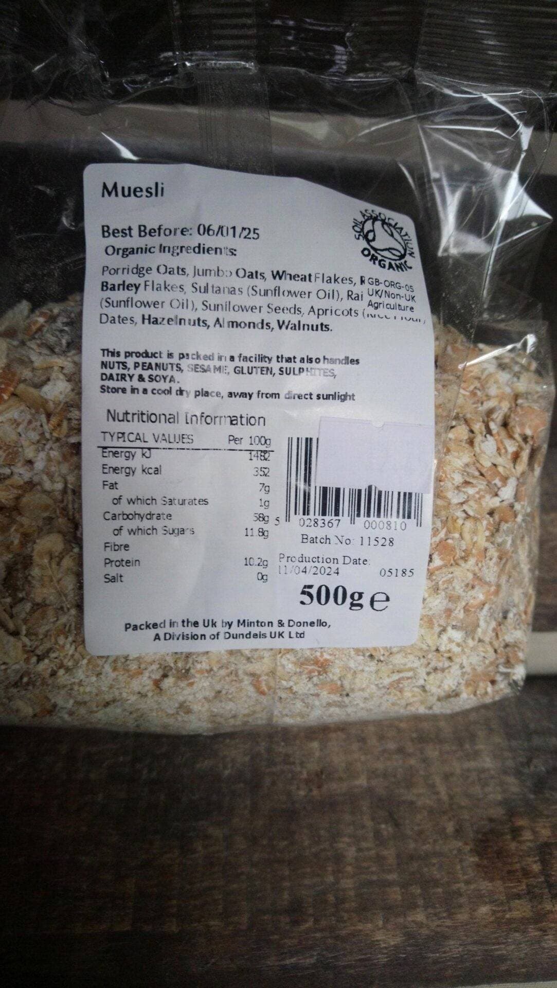 organically speaking organic buckwheat hulled (500g)