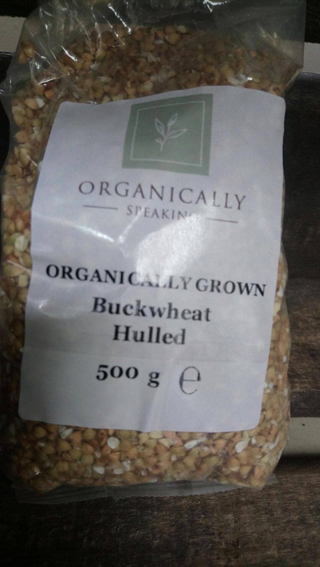 organically speaking organic buckwheat hulled (500g)