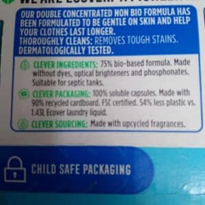 ecover double concentrated non bio laundry capsules (34)