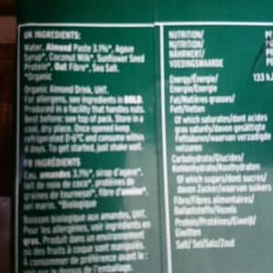 plenish organic barista almond drink (1l)