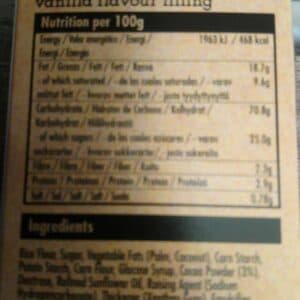 lovemore free from o'chocos intense chocolatey biscuits (125g)