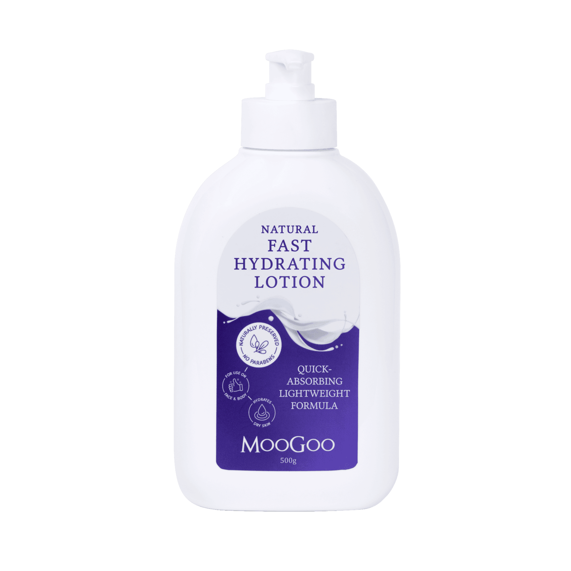 moogoo fast hydrating lotion (500g)