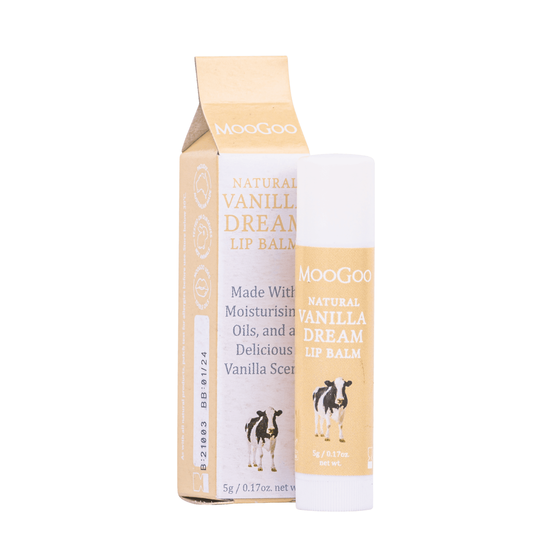 moogoo lip balm vanilla dream (5g)