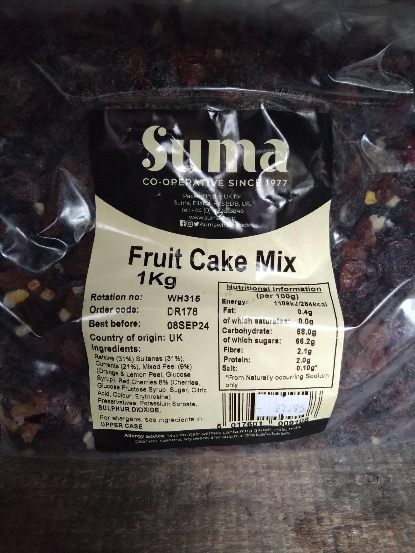 suma fruit cake mix (1 kg)