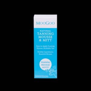 moogoo natural tanning mousse and mitt (200ml plus tanning mitt)