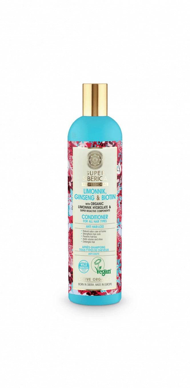 super siberica professional liimonnik ginseng & biotin conditioner (400ml)