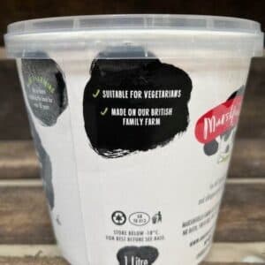 marshfield rum & raisin ice cream (1 litre)