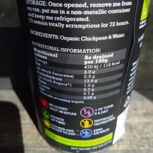 mr organic chickpeas (400g)