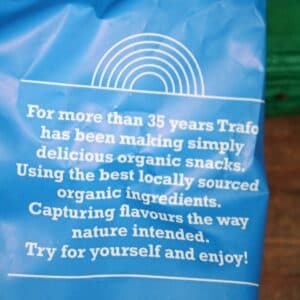 Trafo bio organic snacks natural potato chips
