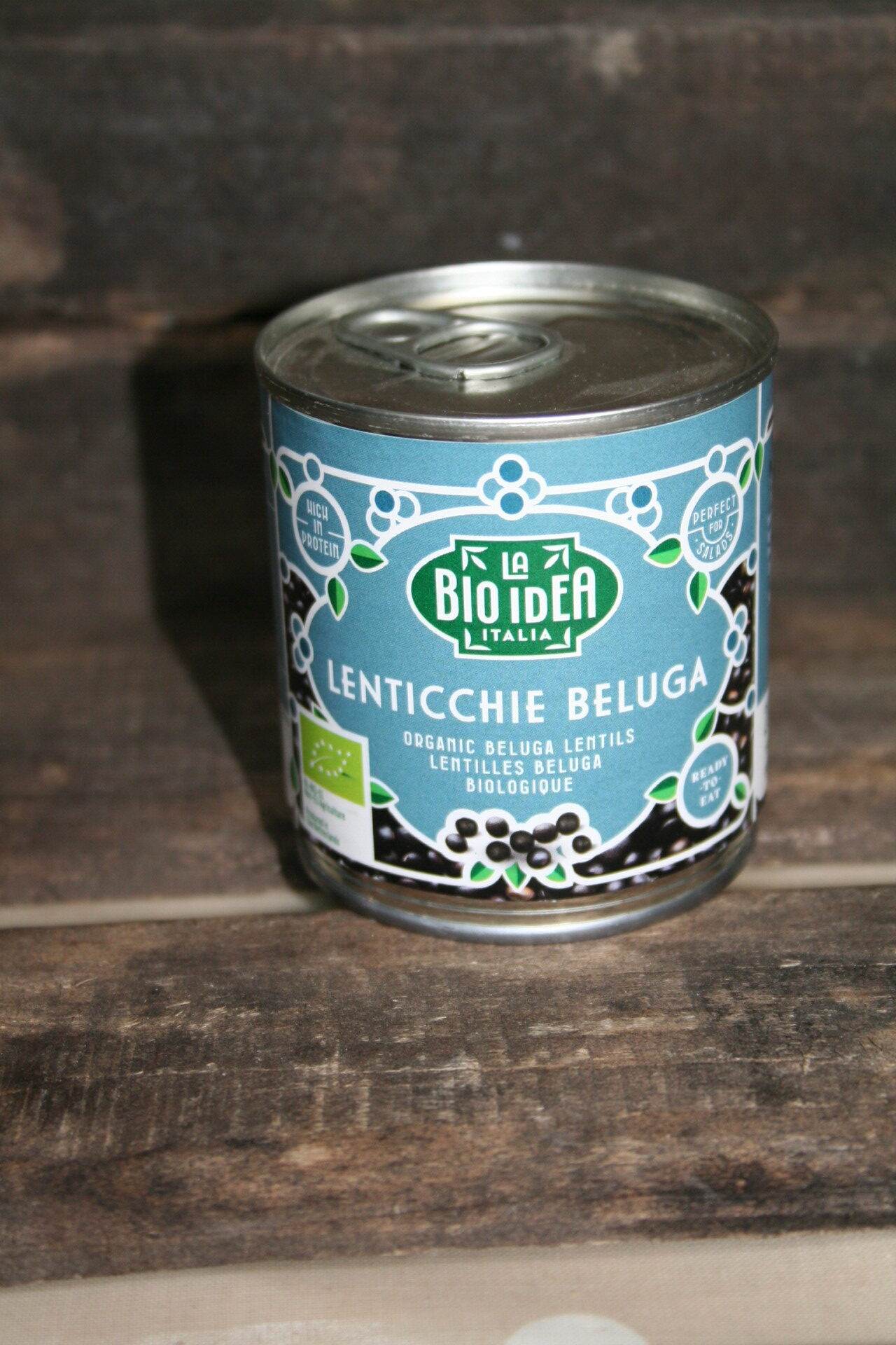 La Bio Idea organic beluga lentils