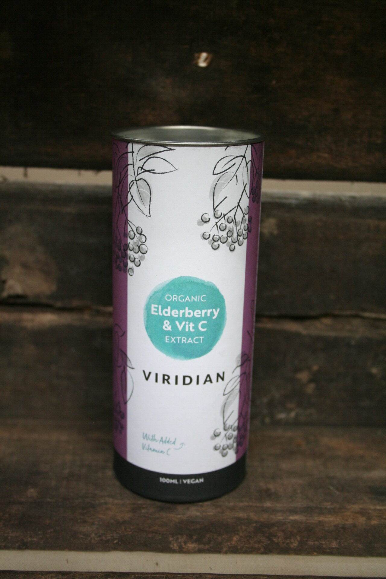 Viridian elderberry & vit C extract
