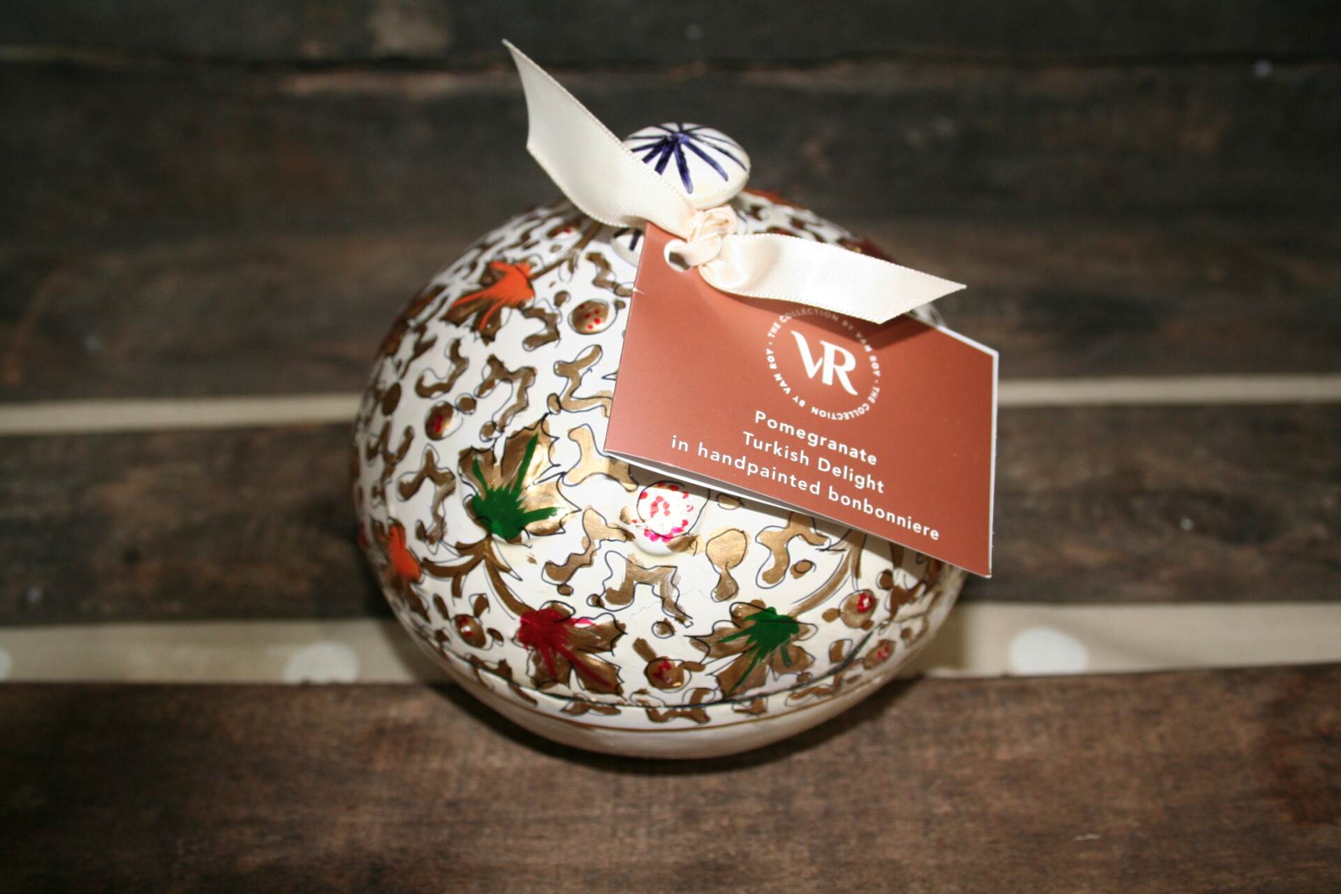 Pomegranate turkish delight