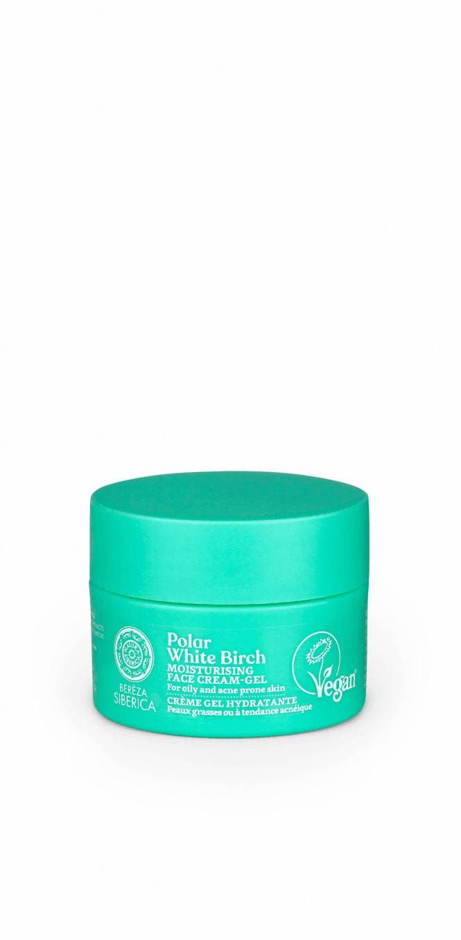 bereza siberica polar white birch moisturising face cream gel (50ml)