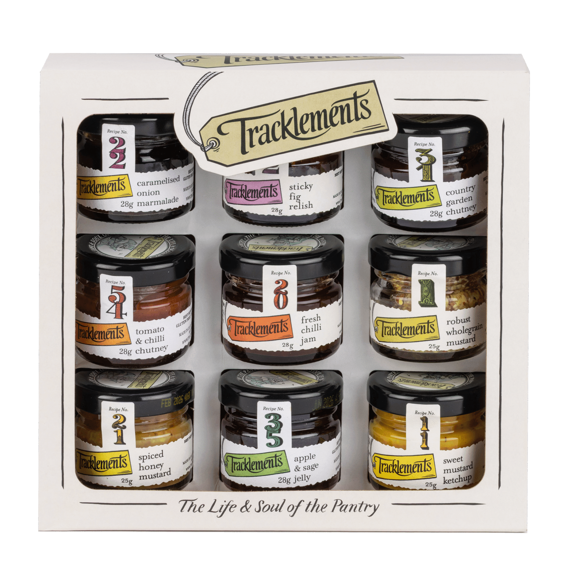 gp14 9 jar mini gift pack front