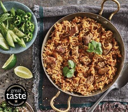 cook lamb biryani (serves 1)