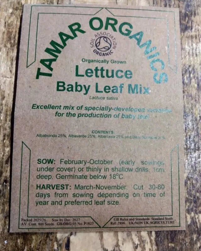 NEW SUPPLIER! We are so pleased to welcome Tamar Organics  - organic seeds to the shop.  Veg, salads, herbs and microgreens.  If you're someone like me that loves growing your own and spending time looking after the outdoors then you'll love these seeds, or if you haven't grown your own before then it's not too late.  There's still time to get many things planted and if you don't have much space many things just need a raised bed, a large pot or even a windowsill! With the majority of packs a reasonable £1.85 it's time to get planting - Come and get some in time for the sunny weekend in the garden, we look forward to seeing you!

#organicallyspeaking #tamarorganics #growyourown #sowfromseed #organicseed #hartleywintney #visithartleywintney