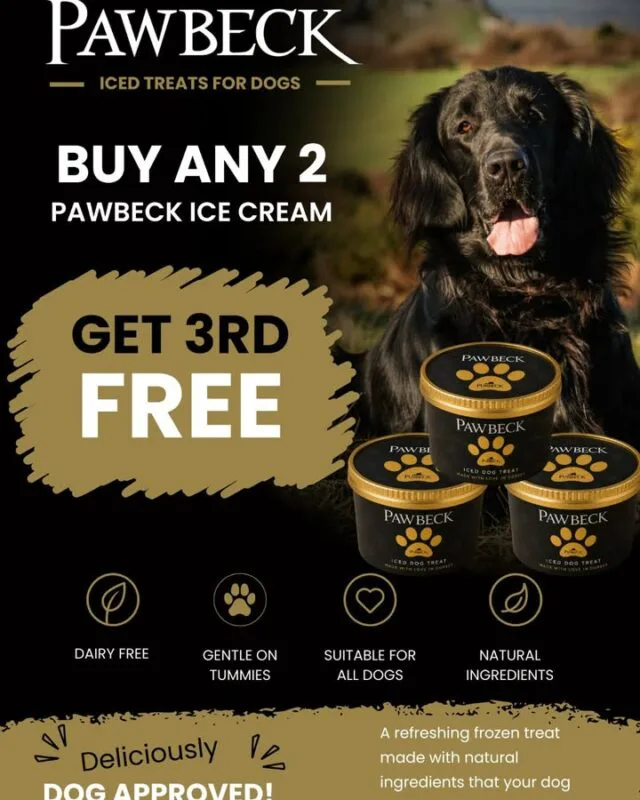 COMING TO OUR PURBECK ICE CREAM AND CHOCOLATE TASTING EVENT ON SATURDAY?  Treats for you and your canine family members too!  As part of our Purbeck Launch on Saturday (11am - 3pm see our previous post) we will have offers for you but also for your canine friends.  We will now be stockists of PAWBECK - Iced treats for Dogs and have a special launch offer just valid on Saturday!

Healthy and Natural: Pawbeck is packed with natural ingredients, supporting your pet’s overall health and wellbeing. No artificial flavours, colours, or preservatives. Just wholesome goodness.
Pawbeck is kind to Sensitive Tummies: gentle on digestion, making Pawbeck an ideal treat for dogs with sensitive stomachs or dietary restrictions. No more worrying about upsets.
Eco-Conscious Packaging:  Purbeck Ice Cream are committed to sustainability. The packaging is 100% recyclable, so you can feel good about your choice for your pet and the planet.
Encourages Slow Feeding: Served frozen, Pawbeck encourages slower consumption. This helps reduce bloating and can contribute to improved behaviour.
Brachycephalic-Friendly Design: The wide-neck pots are specifically designed to ensure dogs like Bulldogs and Pugs can easily access and enjoy their treat without any breathing difficulties.

We hope to see you!

#pawbeck #organicallyspeaking #launchevent @purbeckicecream PURBECK ICE CREAM AND CHOCOLATE LAUNCH EVENT @visithartleywintney