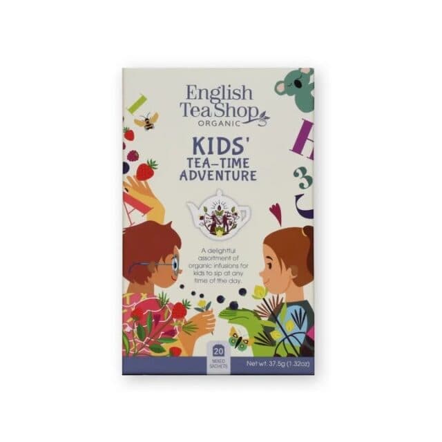 ONE FOR THE KIDS....Big delivery today from the lovely people at English Tea Shop including many new additions!  Here is one of them - a new mixed sachet box containing a delightful assortment of organic infusions for kids to sip at any time of day with instructions on the box for enjoying the different teas as hot tea or iced tea.  A great way to introduce the younger ones to different teas and broaden their taste buds.  All organic as are all the teas from The English Tea Shop - no chemicals, no nasties, no plastics and supporting small scale farmers to help enrich their livelihoods and communities.  Check out the full range when you're next in store! 💜

 @etsteas #organicallyspeaking #hartleywintney #englishteashop #organicteas