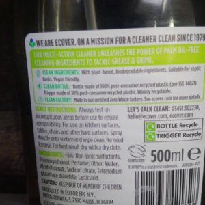 ecozone tough limescale remover (500ml)