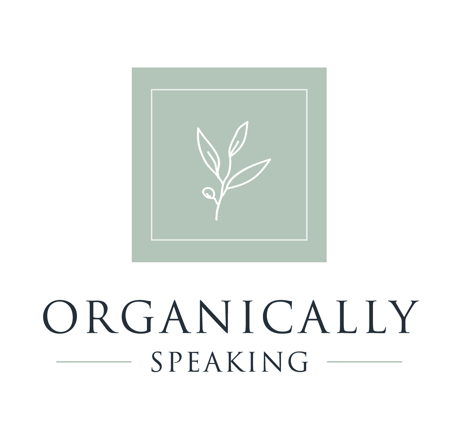 Organically Speaking Logo