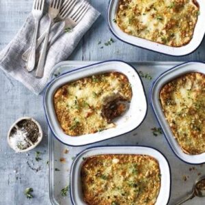 Cook frozen food cottage pie