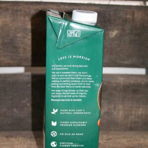 Plenish organic almond milk