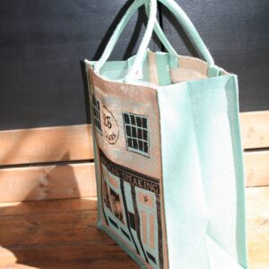 Organically speaking jute bag 25 year